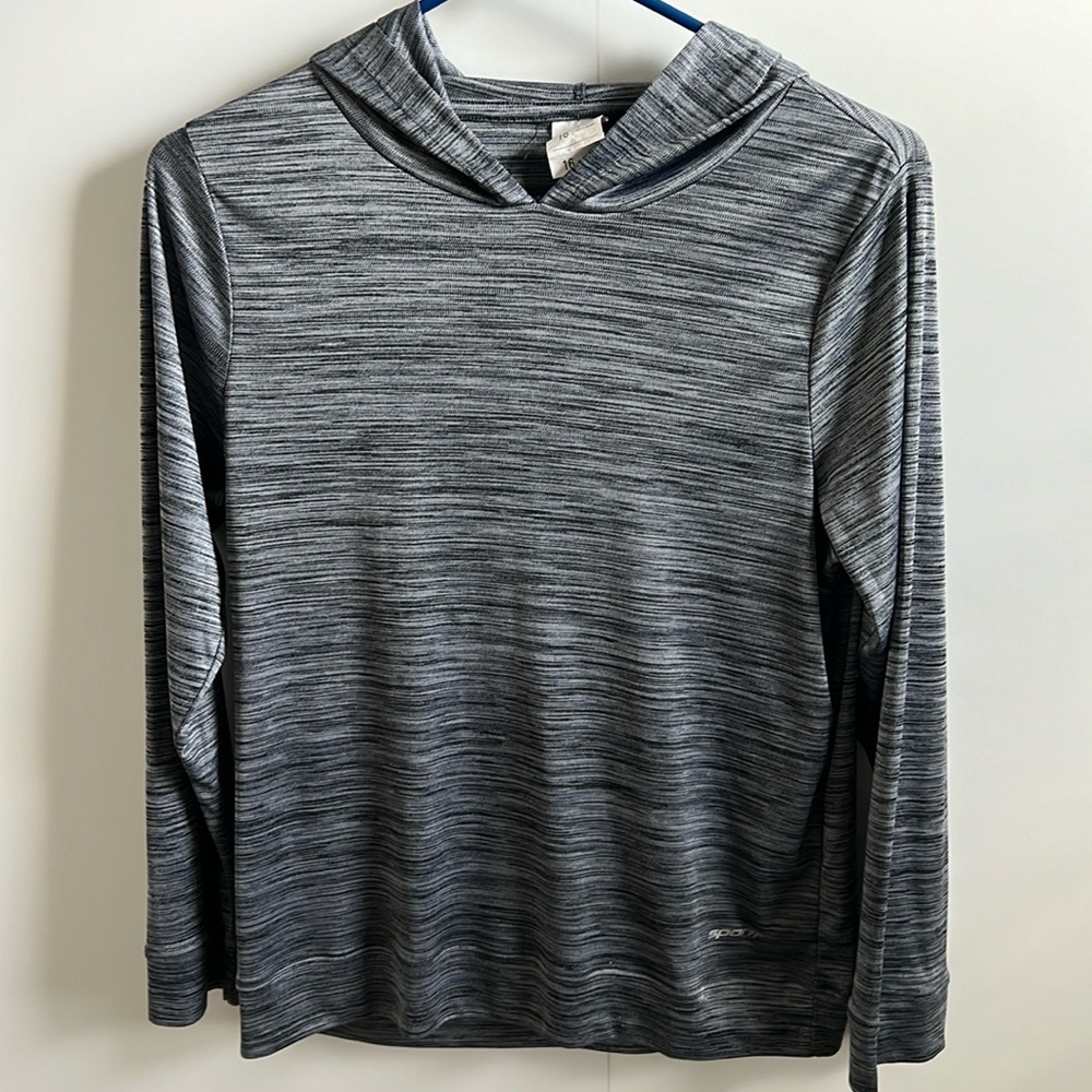 Sporti long sleeve hooded sun shirt